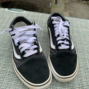 Vans Old Skool Black/white size 6.5
